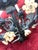 1950s Hollywood Regency Style Italian Black Metal Floral Chandeliers - a Pair For Sale - Image 15 of 18