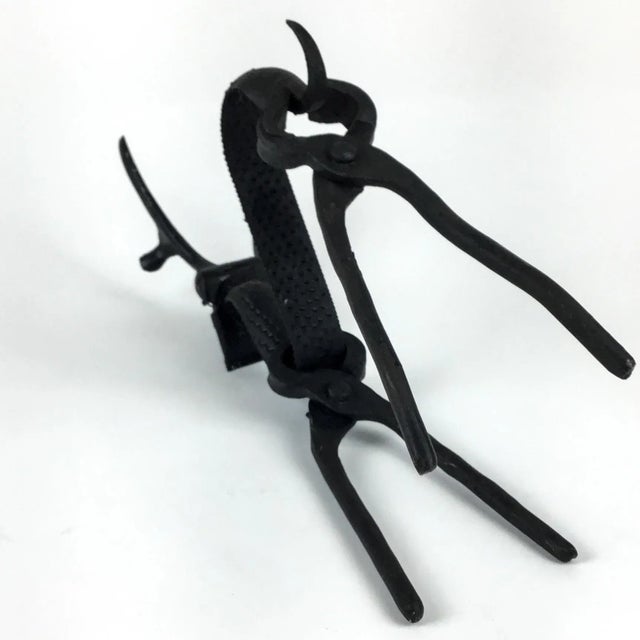 Artisan Vintage Metal Artwork Deer Sculpture Steampunk For Sale - Image 11 of 13