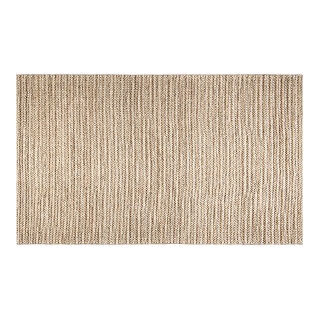 Timeless stripes bring a tailored touch to any room. Our take on this classic pattern features rows of jute braids in eye-...