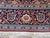 Blue Handmade Antique Persian Style Kashan Rug 4.3' X 6.6', 1920s For Sale - Image 8 of 11