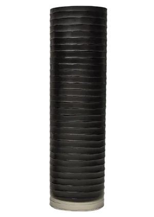 Wrought Mink Color Vase by Alberto Dona