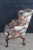 Pink 2 Vintage Drexel Traditional Classics Queen Anne Mahogany Wingback Arm Chairs For Sale - Image 8 of 13