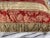 French Italianate Scrolled Square Silk Pillow For Sale - Image 3 of 12