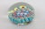 This gorgeous Paper Weight is made of multicolored art glass. This stunning vintage piece features a colorful millefiori...