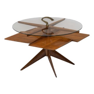 Revolving Side Table, Italy, 1950s For Sale