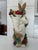 Ceramic Vintage Majolica Style Ceramic Spring Bunny Table Decor and Vase by Kaldun & Bogle For Sale - Image 7 of 11
