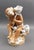 Mid 20th Century Vintage Porcelain Seated Monkey With Rose Incense Burner Statue Chinese For Sale - Image 5 of 8