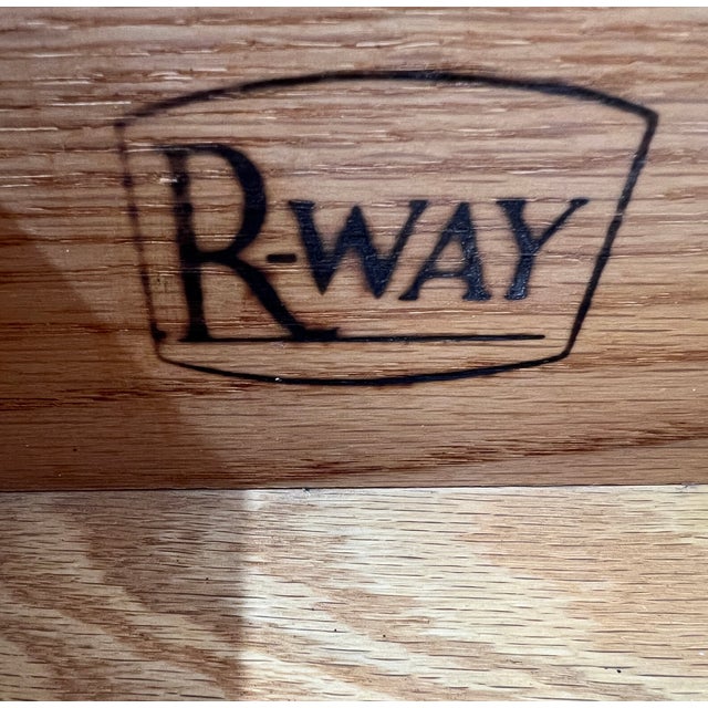 Mid-Century Modern Eight-Drawer Walnut Dresser by R-Way Furniture For Sale - Image 15 of 18