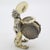 1970s Vintage Italian Handmade Genuine Silver Large Angini Branded Street Artist With Drums Figurine, Made in Arezzo (Tuscany) For Sale - Image 5 of 12