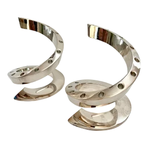 Dansk Spiral Candle Holders - a Pair