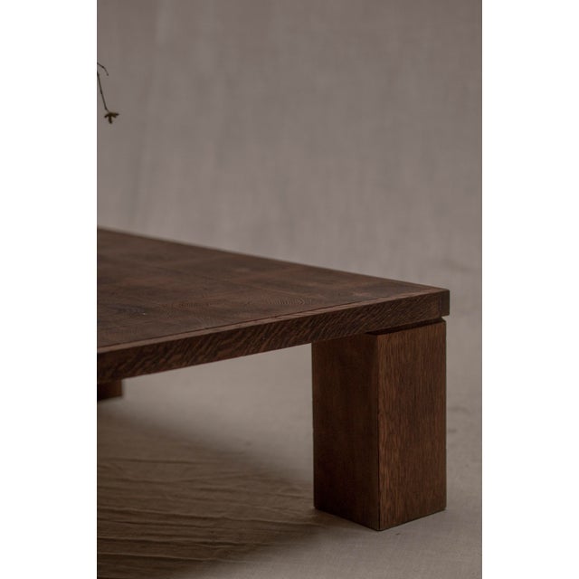 Vintage Brutalist Checker Coffee Table, 1970s For Sale - Image 4 of 13