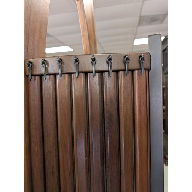 1990s Rare Rick Brunner Live-Edge Walnut Curio Cabinet For Sale - Image 14 of 17
