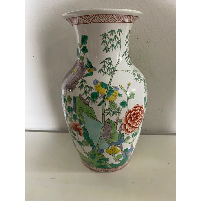 1960s vase in very good condition. Excellent colors and glaze and near perfect quality.