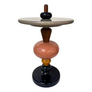 Shuffle MH1 Side Table in Lacquered Wood by Mia Hamborg for &Tradition, Denmark, 2010 For Sale