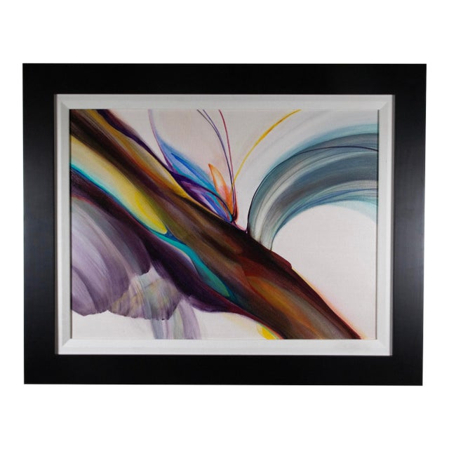 Deborah Bigelesien - Flight - Oil on Canvas - American - 24" H X 30" W For Sale