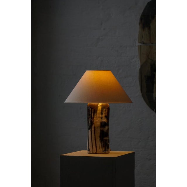 Mid-Century Danish Studio Ceramic Table Lamp from Jeppe Hagedorn-Olsen, 1960s For Sale - Image 18 of 18