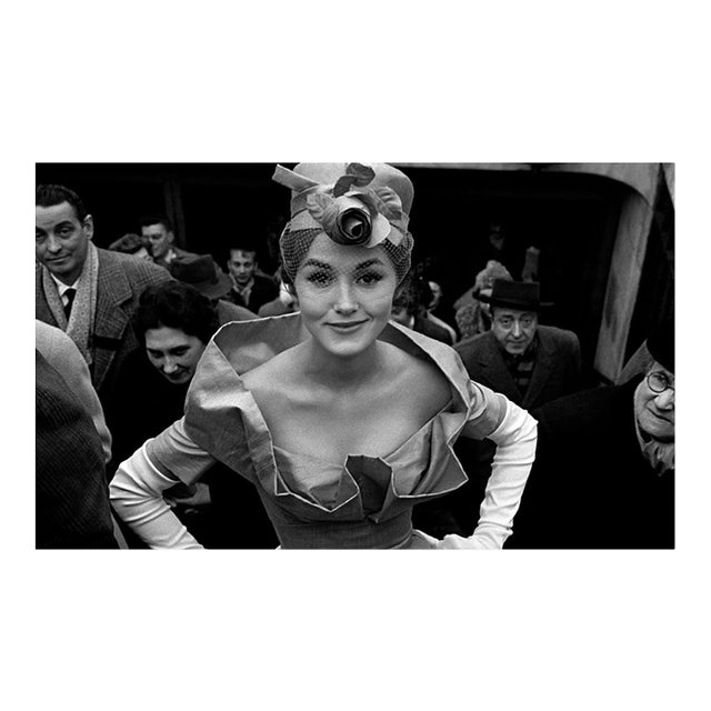 Monique Dutto, Metro Exit, Paris, JDF Soir, 1959 by Frank Horvat For Sale
