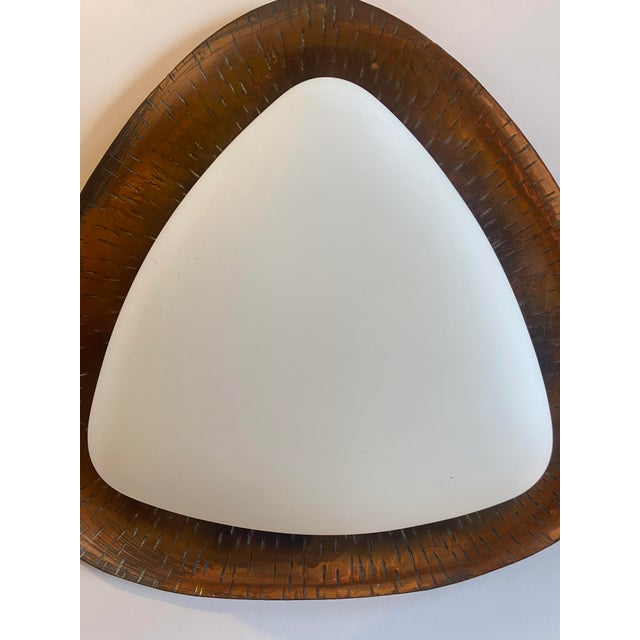 Reggiani Triangular Glass Wall Light by Goffredo Reggiani, 1961 For Sale - Image 4 of 7
