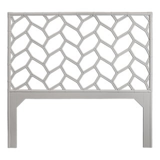 Silas Headboard Queen - Light Gray For Sale