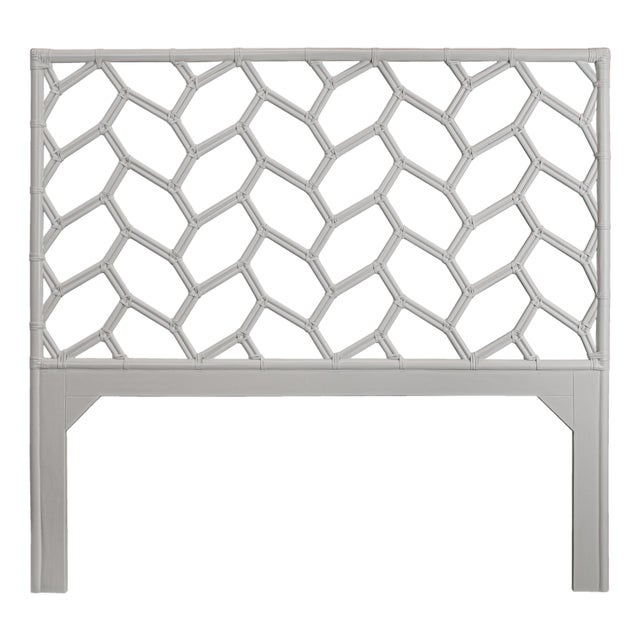 Silas Headboard Queen - Light Gray For Sale