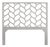 Silas Headboard Queen - Light Gray For Sale