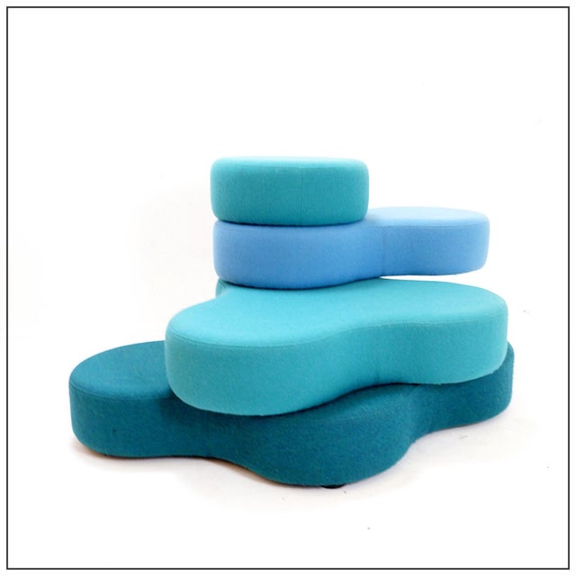 Tapa Modular Ottoman attributed to Mac Stopa for Nowy Styl Group, France, 2016 For Sale - Image 16 of 16