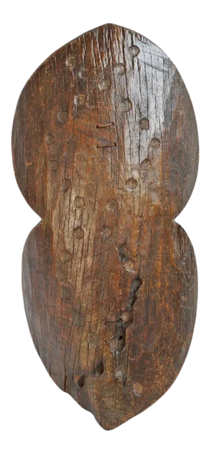 Antique Original Dogon African Wood Shield