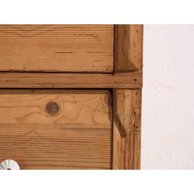 Brown Antique Chest of Drawers, 1900 For Sale - Image 8 of 12