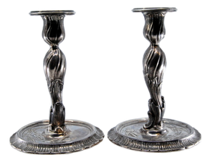 Silver Candelabras, Set of 2