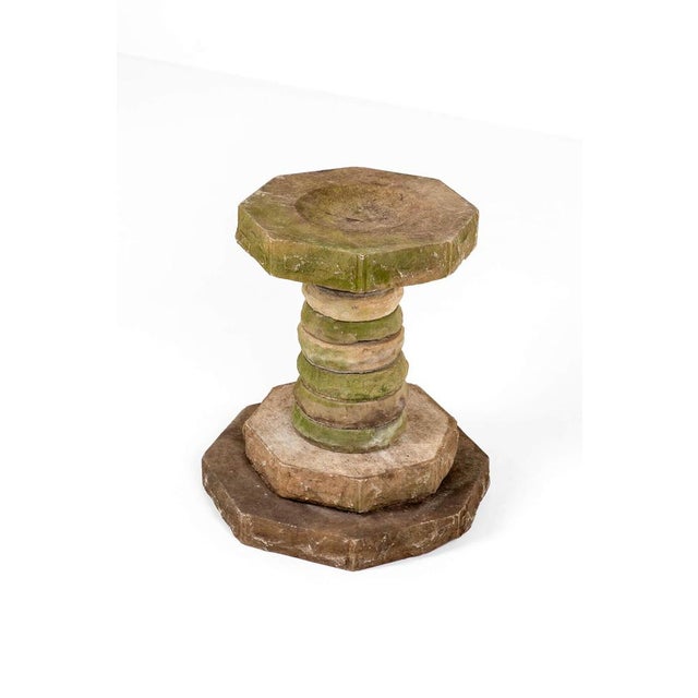 English Victorian Sectional Birdbath For Sale - Image 3 of 9