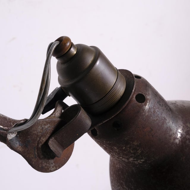 Model 201 Table Lamp by Bernard-Albin Gras, France, 1930s For Sale - Image 9 of 18