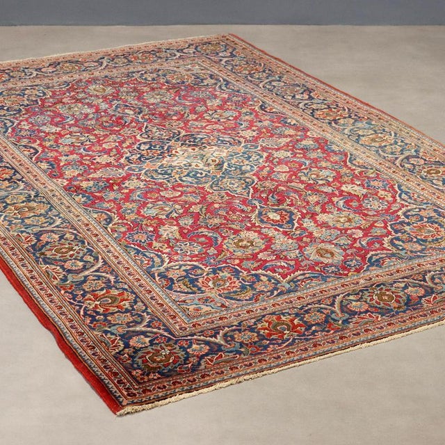 Keshan Dabir Rug in Wool For Sale - Image 9 of 9