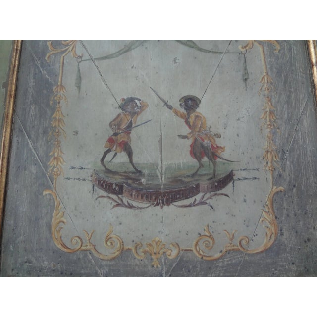 18th Century 18th Century French Louis XVI Boiserie Trumeau Mirror For Sale - Image 5 of 8