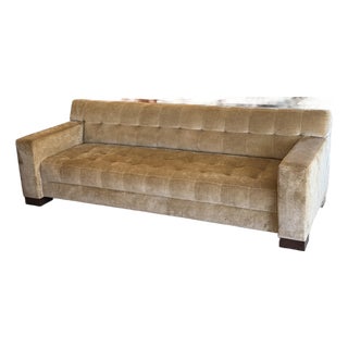 Marbello Design Fleetwood Button Tufted Sofa For Sale