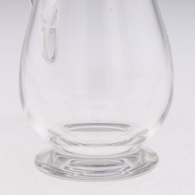 Antique 19th Century Victorian Silver & Clear Glass Novelty Dog Claret Jug, 1884 For Sale - Image 14 of 17