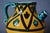 Ceramic Vintage Colorful Jug from Saint Clément For Sale - Image 7 of 15