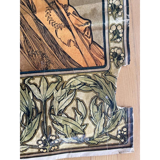 Posters after Alphonse Mucha from Athena Reproductions Ltd. London, 1973, Set of 3 For Sale - Image 3 of 12