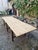 Antique French Folding Garden Table Set with Benches, Pine and Chestnut, 1890s, Set of 3 For Sale - Image 14 of 18