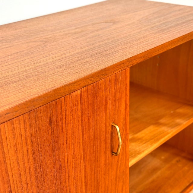 Vintage Swedish Sideboard in Teak, 1950s For Sale - Image 14 of 18