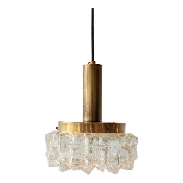 Vintage German Pendant Lamp, 1960s For Sale