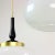 Mid-Century Modern Mid-Century Ceiling Light with Two Opaline Lights, 1960s For Sale - Image 3 of 7