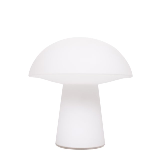Mid-Century Modern Large Mushroom Table Lamp from Glasshutte Limburg, Germany, 1970s For Sale - Image 3 of 10