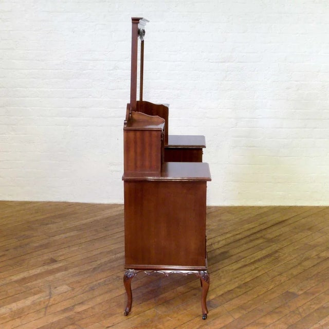 Victorian Mahogany Dressing Table For Sale - Image 4 of 15