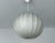 Ivory Large Vintage Cocoon Pendant Light from Goldkant Leuchten, 1960s For Sale - Image 8 of 12