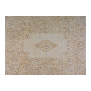 Vintage Turkish Knotted Wool Rug, 8'9''x12'' For Sale