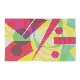 Abstract Serigraph by David Genelli For Sale