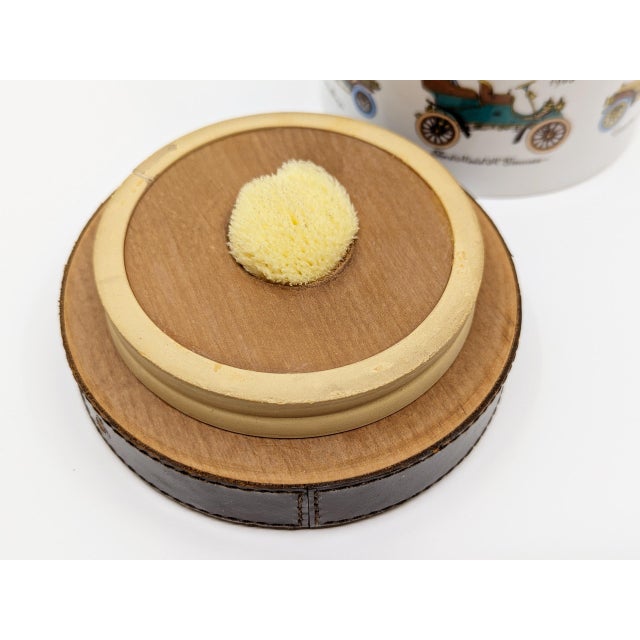 Ceramic, Wood & Leather Decorative Boxes, 1960s, Set of 4 For Sale - Image 10 of 18