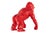 Plastic Red Resin Kong from Richard Orlinski For Sale - Image 7 of 10