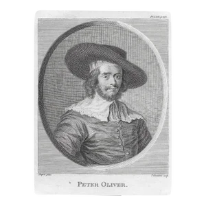 1798 Engraving of Artist English Peter Oliver