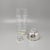 Mid-Century Modern Italian Silver-Plated and Glass Recipe Cocktail Shaker by Olri, 1950s For Sale - Image 4 of 8